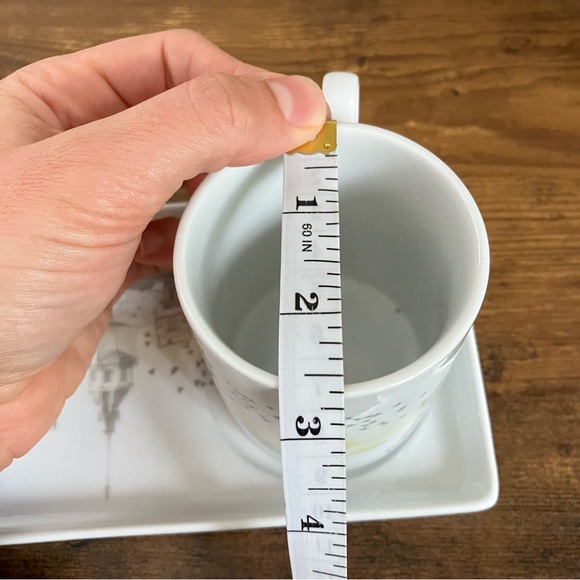 Pasabahce set of 2 mug and plate - Picture 8 of 8